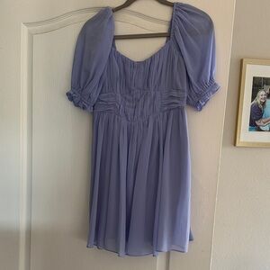 Abercrombie & Fitch Lavender Ruffle Dress